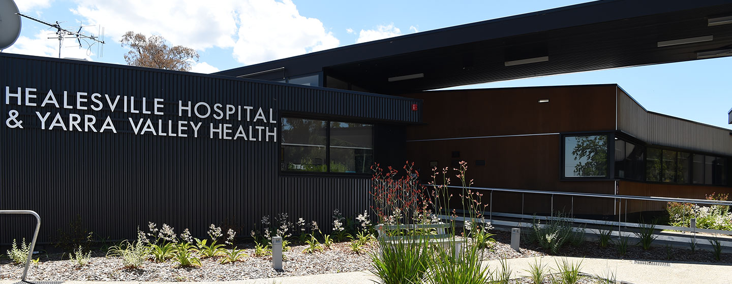 Healesville Hospital and Yarra Valley Health VHBA