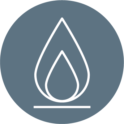 24% reduction in gas use