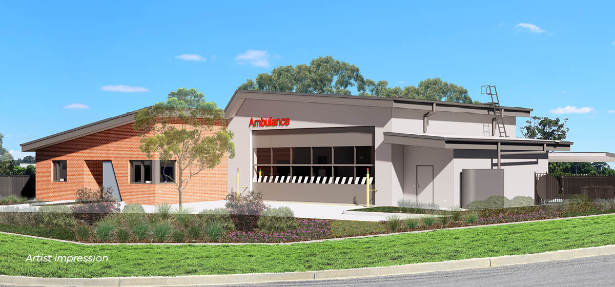 Builders appointed for new ambulance branches in Avoca, Maribyrnong and