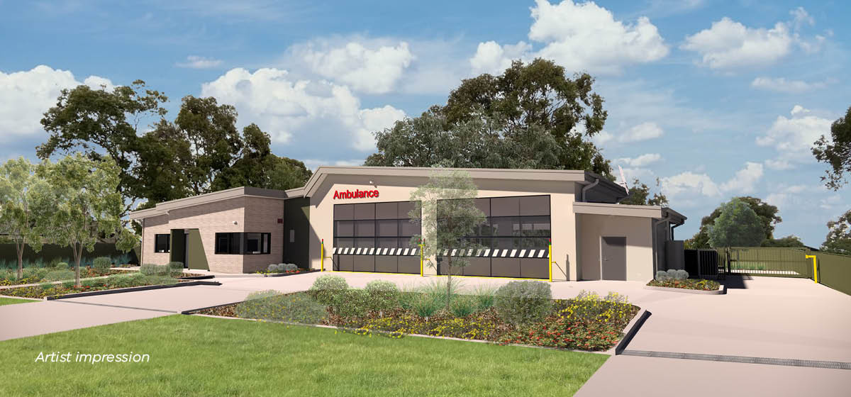 Builders appointed for new ambulance branches in Avoca, Maribyrnong and