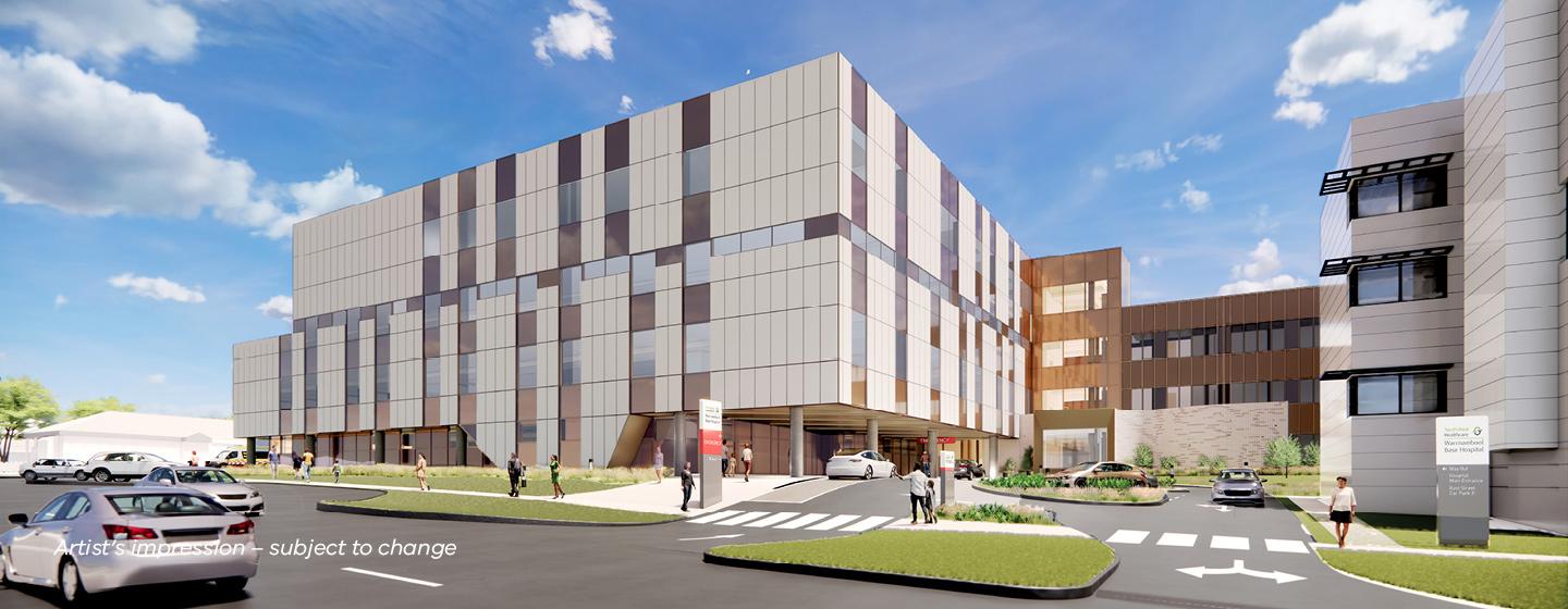 hospital artist impression