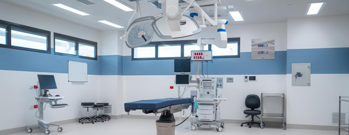 An operating theatre at Yarrawonga Hospital