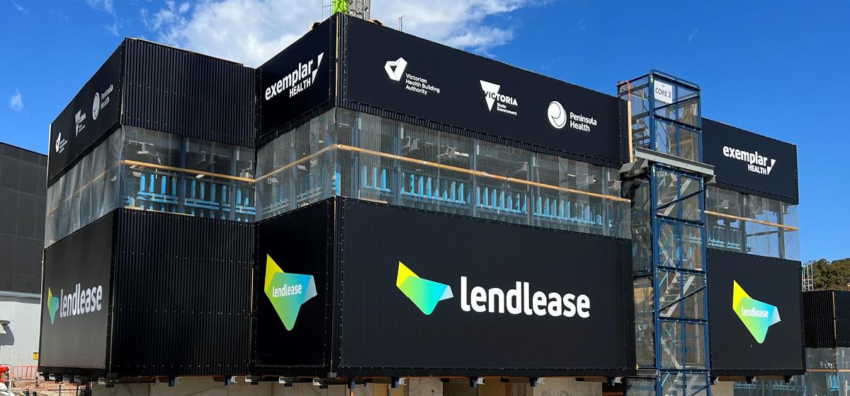 Core systems installed on the Frankston Hospital redevelopment site