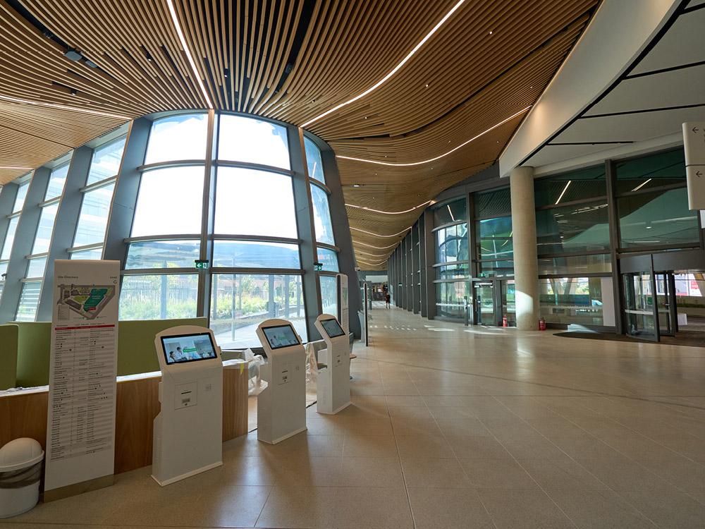 Unique interiors at new Footscray Hospital