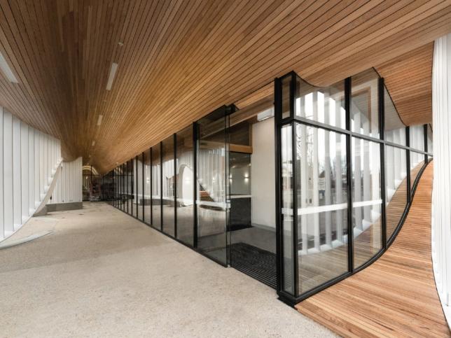 Image of interior corridor of Yarram District Integrated Health Service centre