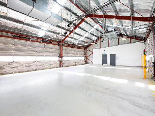 Refurbished garage of the Ararat Ambulance Victoria branch