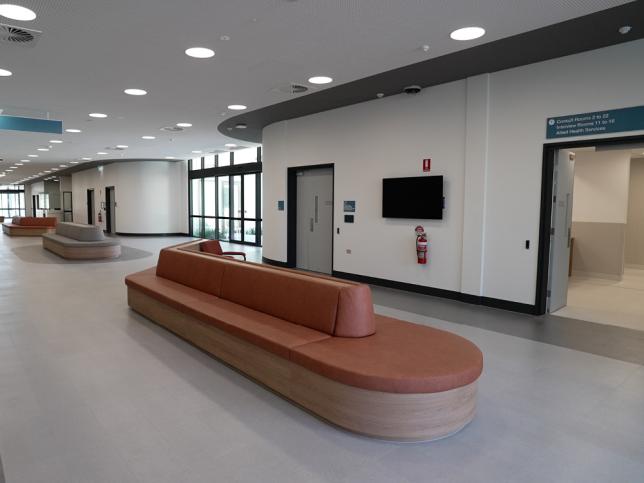 foyer area with comfortable seating