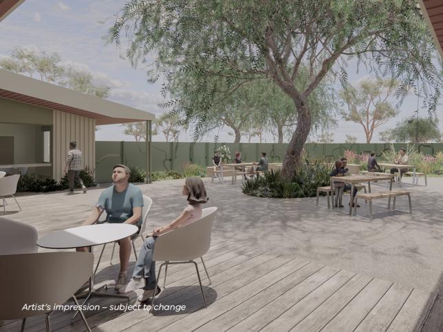 artist impression courtyard