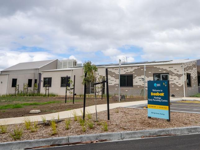 The exterior of the Hastings Early Parenting Centre