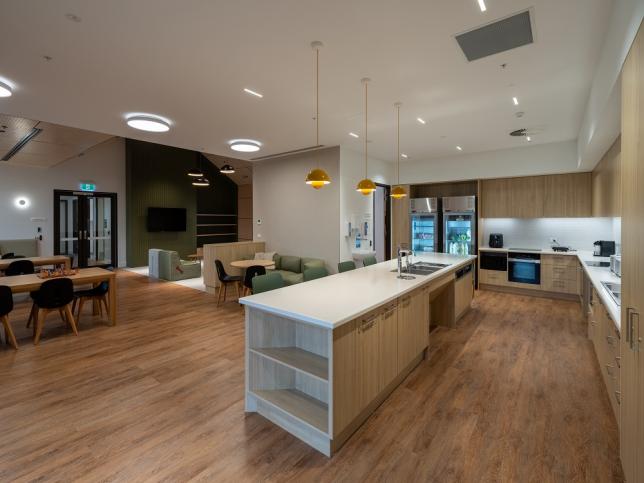A large modern kitchen