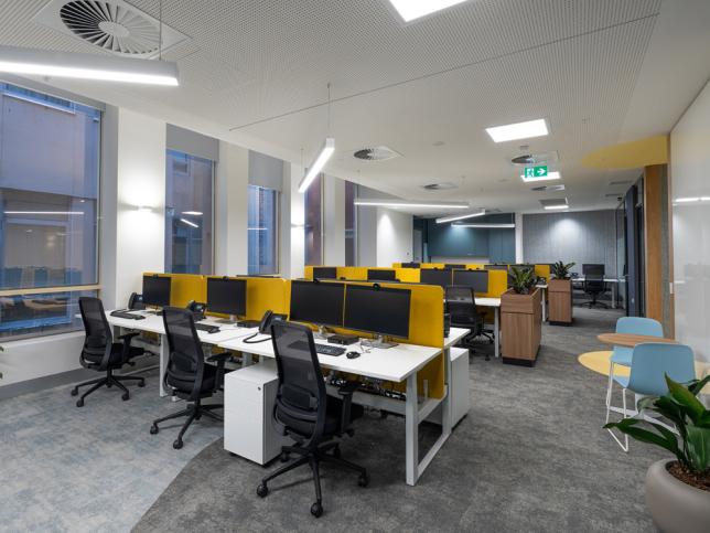 A modern staff workspace 