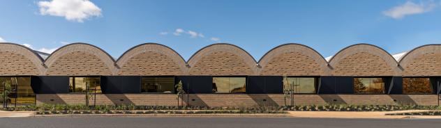 External facade of Cobaw Healthy Community Access Hub. Designed by NTC Architects.