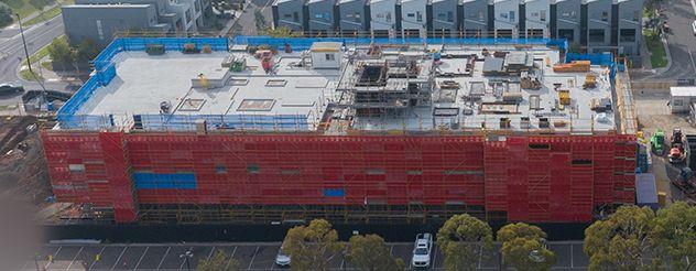 Point Cook Community Hospital from above