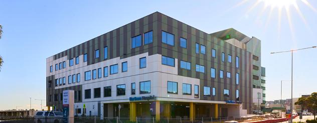 Exterior view of the Northern Hospital